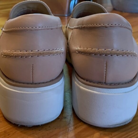 Collection by Clarks - tan leather loafers - Picture 6 of 12
